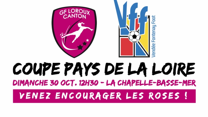 Coupe Pays de la Loire gflc vendee fontenay