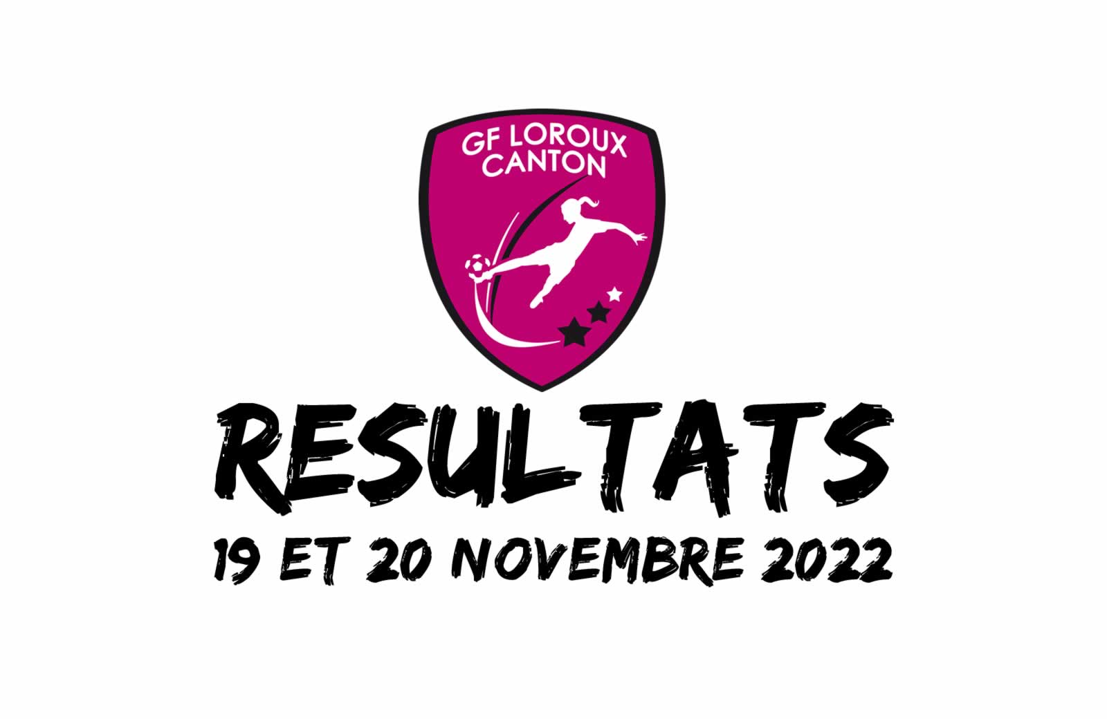 résultats scores matchs gf loroux canton