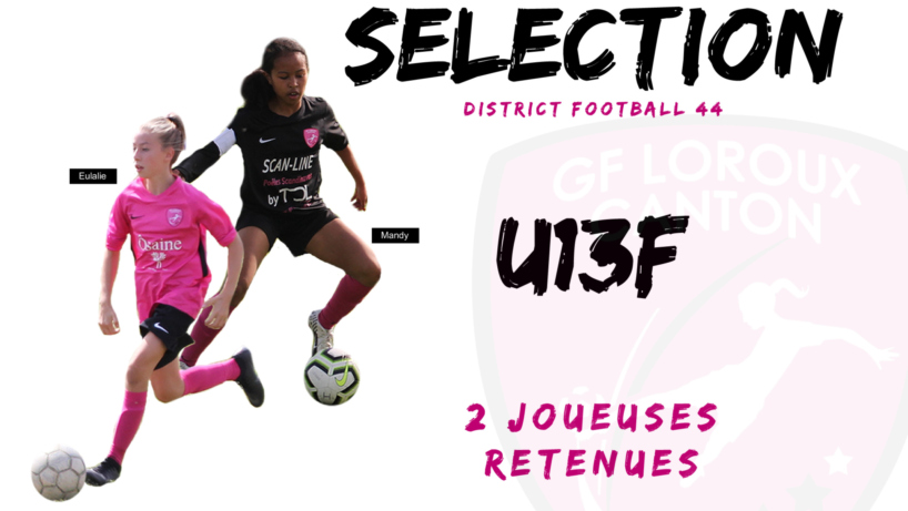 detection selection football féminin U13F