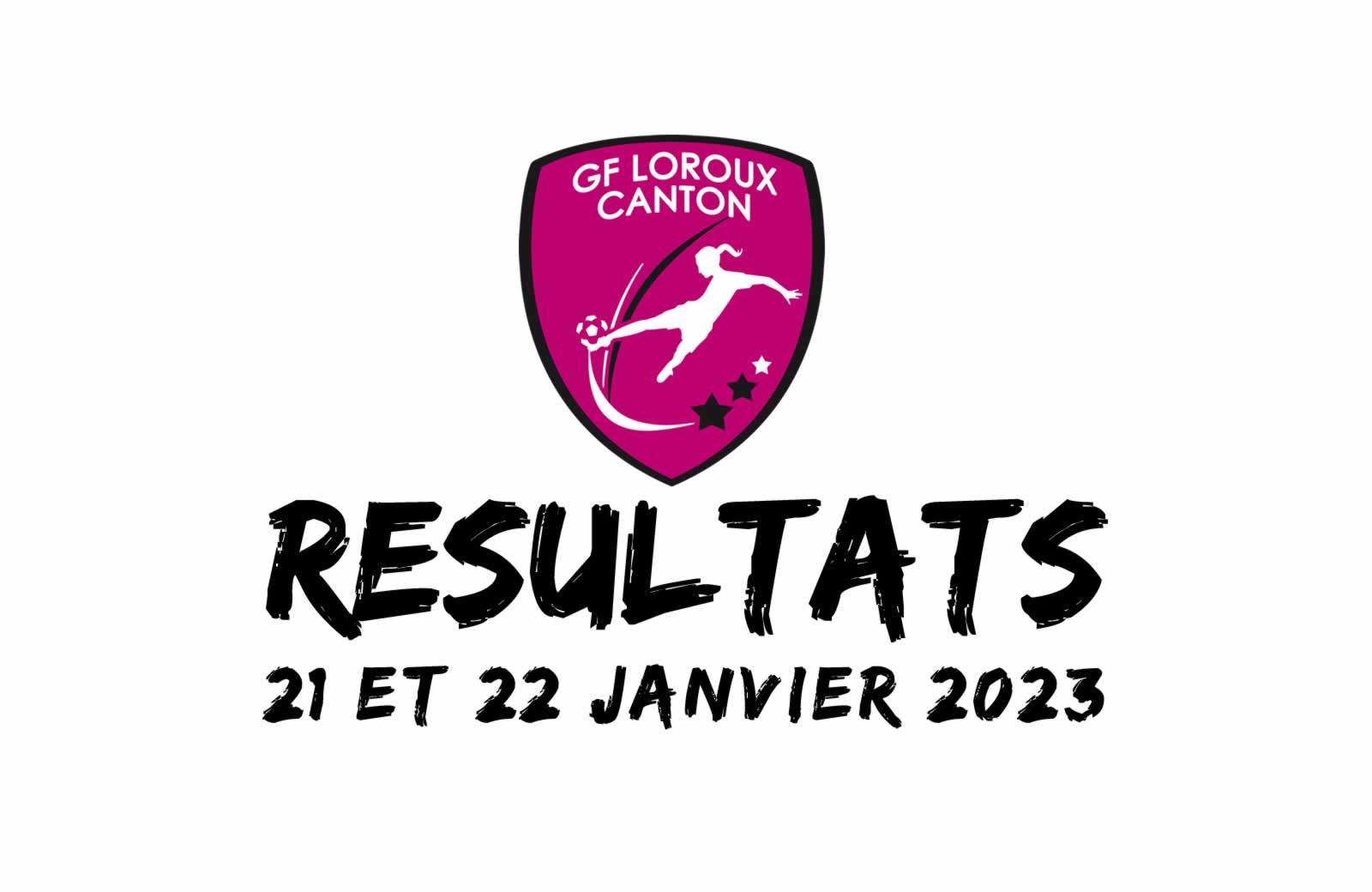 résultats des matchs du club de football féminin du gf loroux canton en loire atlantique 44