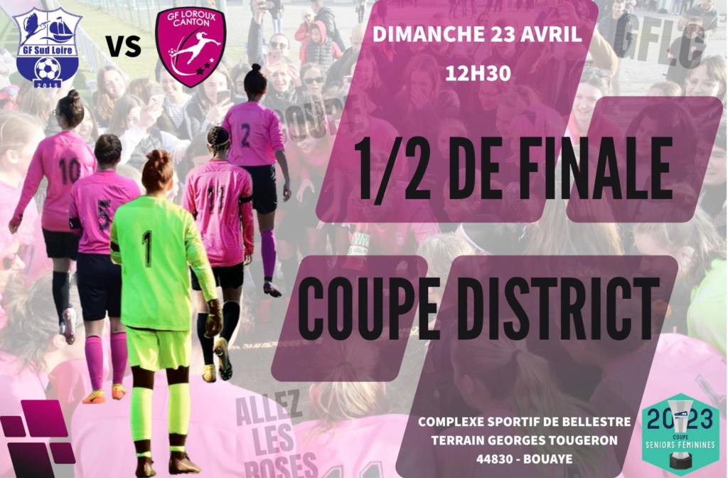 1/2 finale Coupe District