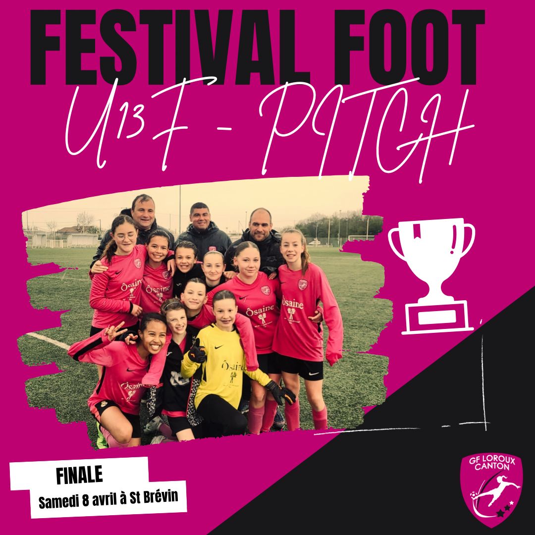 affiche festival foot pitch u13F