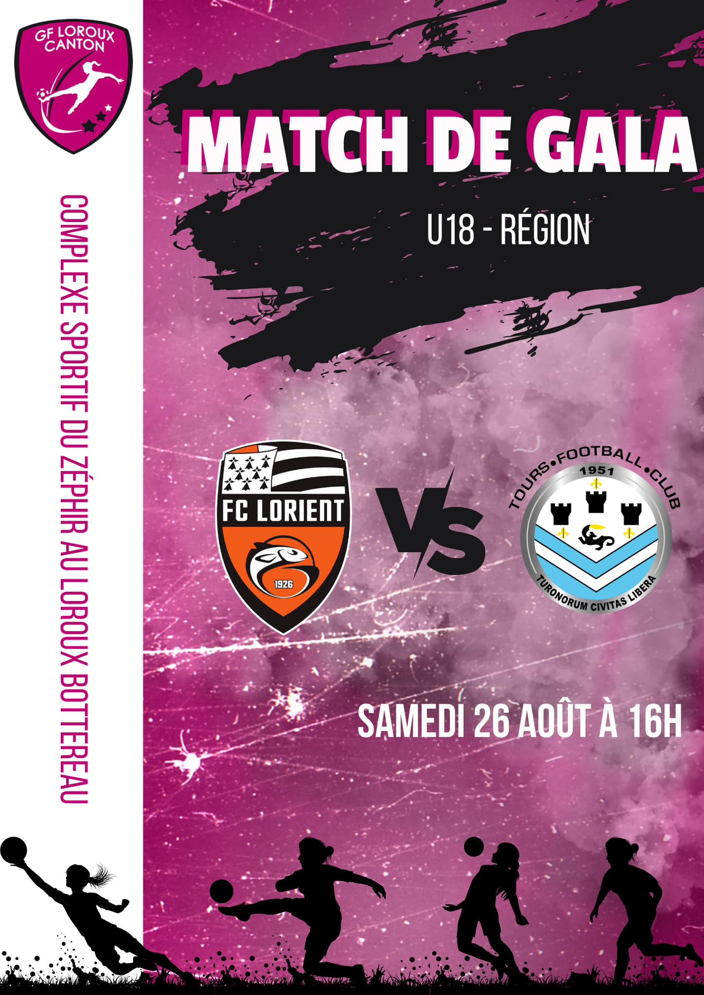 match gala football féminin loroux bottereau